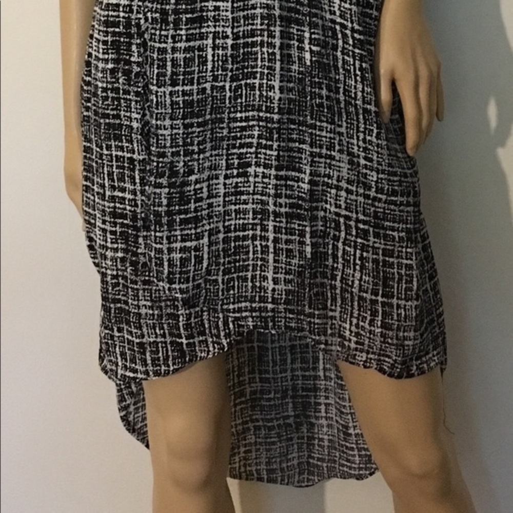 Forever 21 black white women's dress size S - Picture 3 of 8